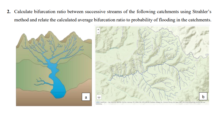 Calculate bifurcation ratio between successive