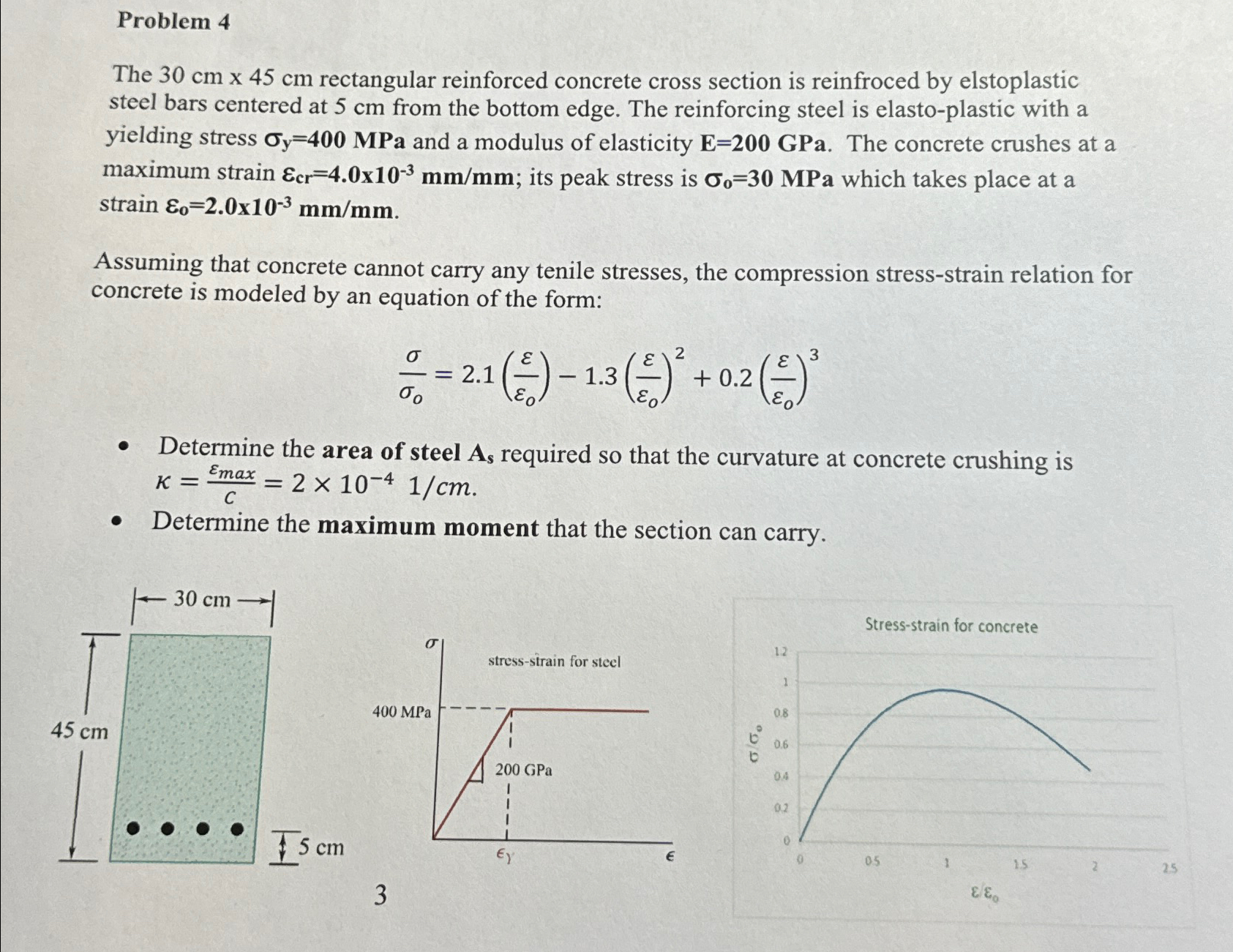 Problem 4 The 3 0 c m 4 5 c m rectangular