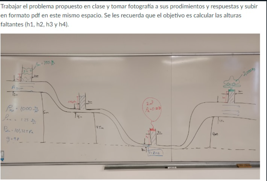 work on the problem proposed in class and take a