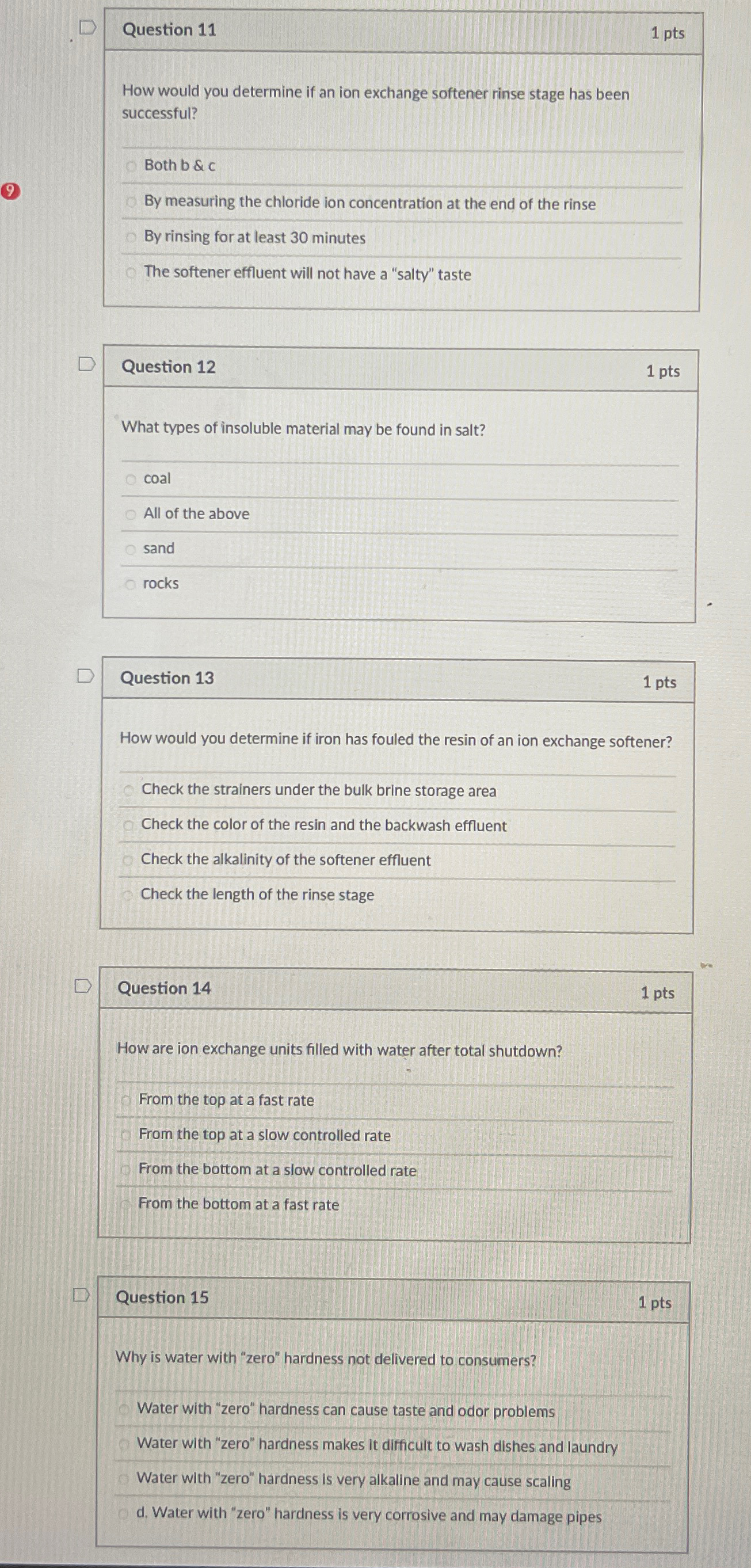 Question 1 1 1 pts How would you determine if an