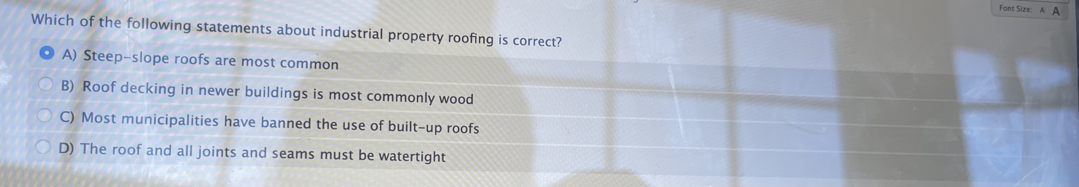 Which of the following statements about