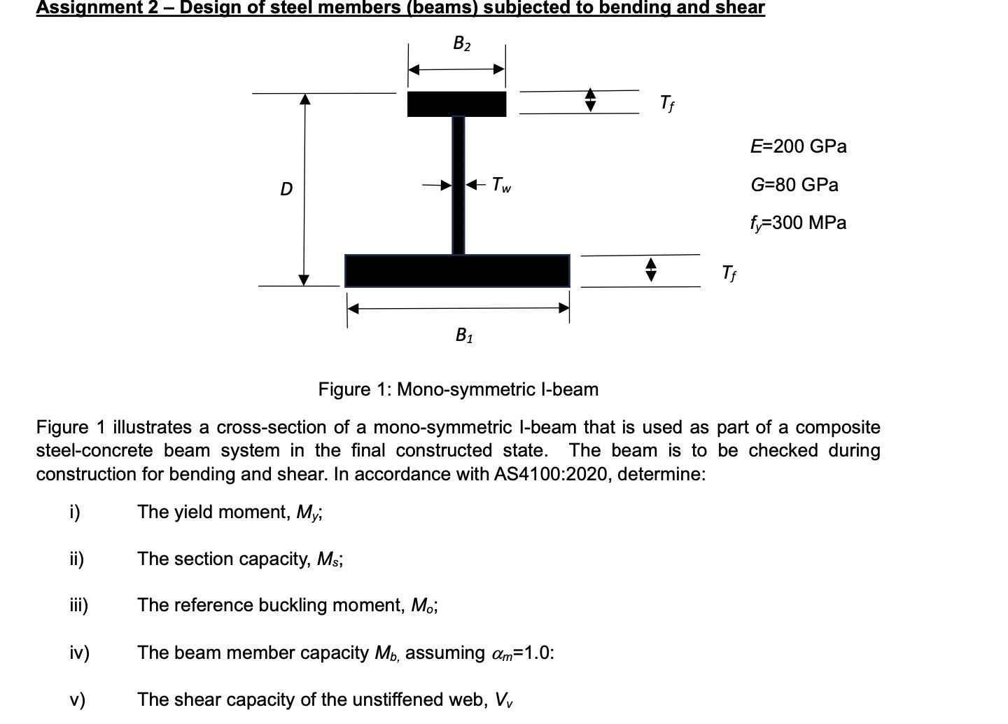 Please help me with all the parts below L = 6 m ,