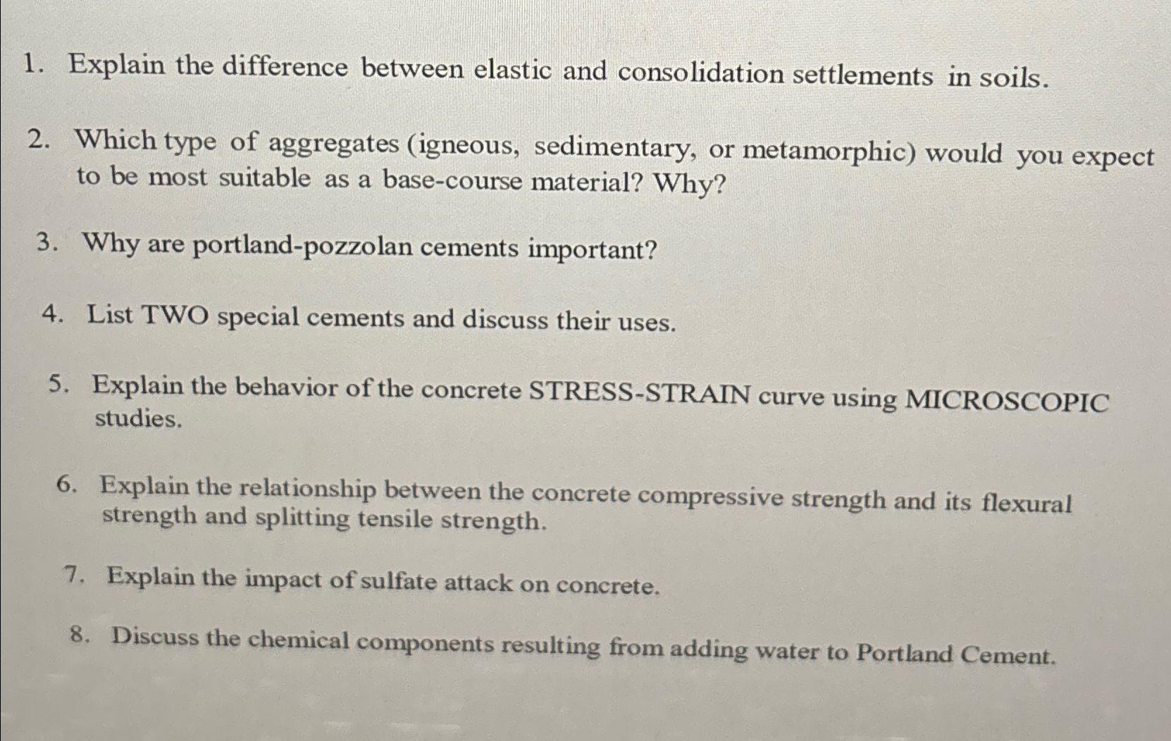 Explain the difference between elastic and