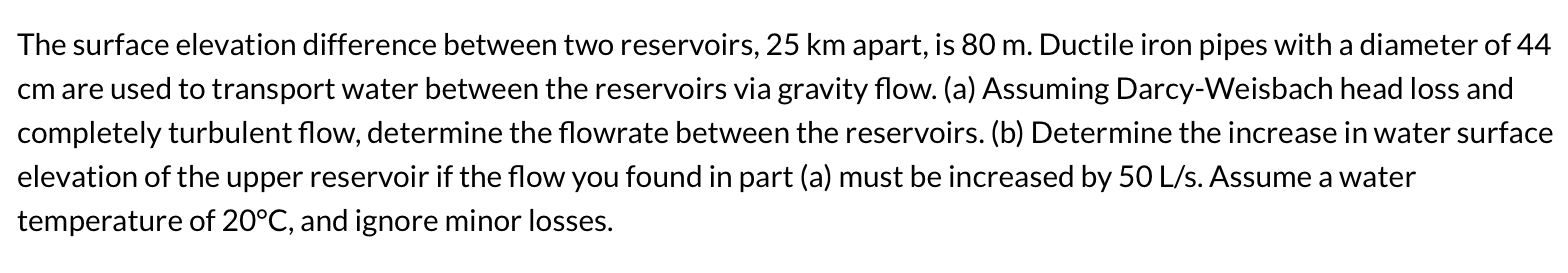 The surface elevation difference between two