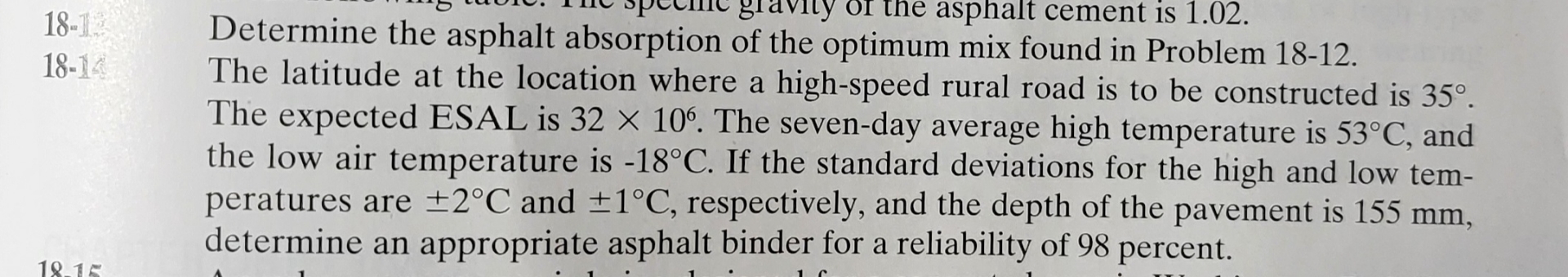 1 8 - 1 4 The latitude at the location where a