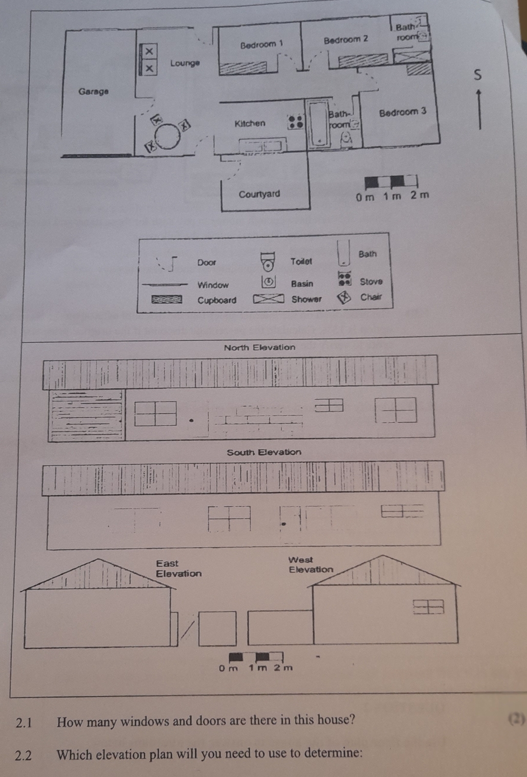 North Elevation South Elevation : ' 1 2 . 1 How