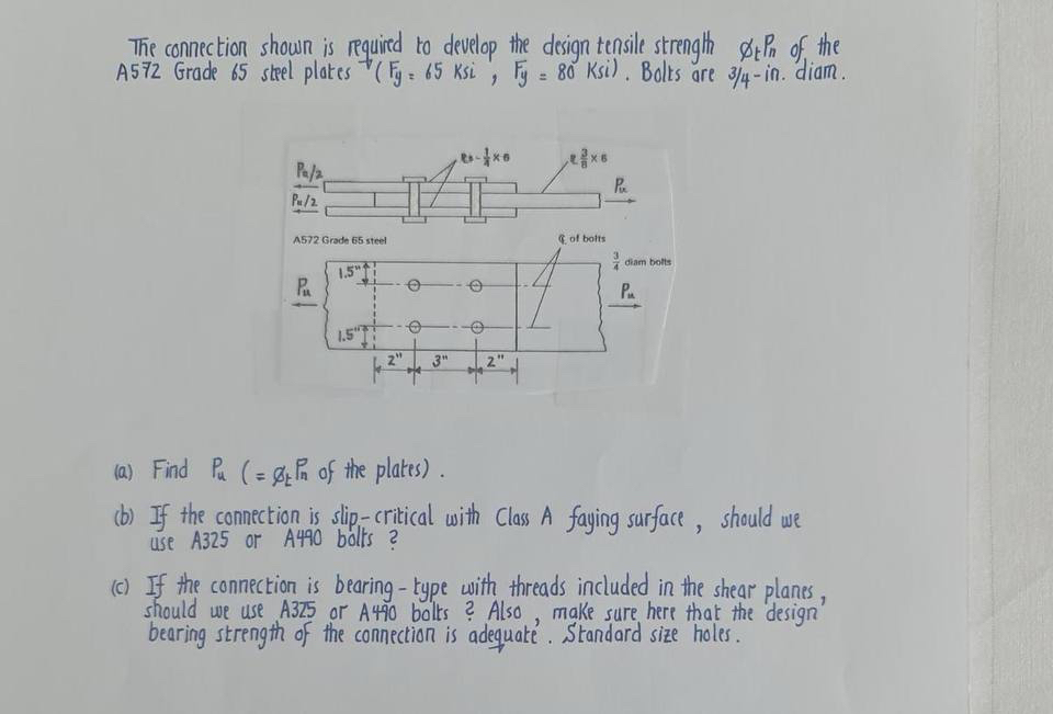 The connection shown is required to develop the