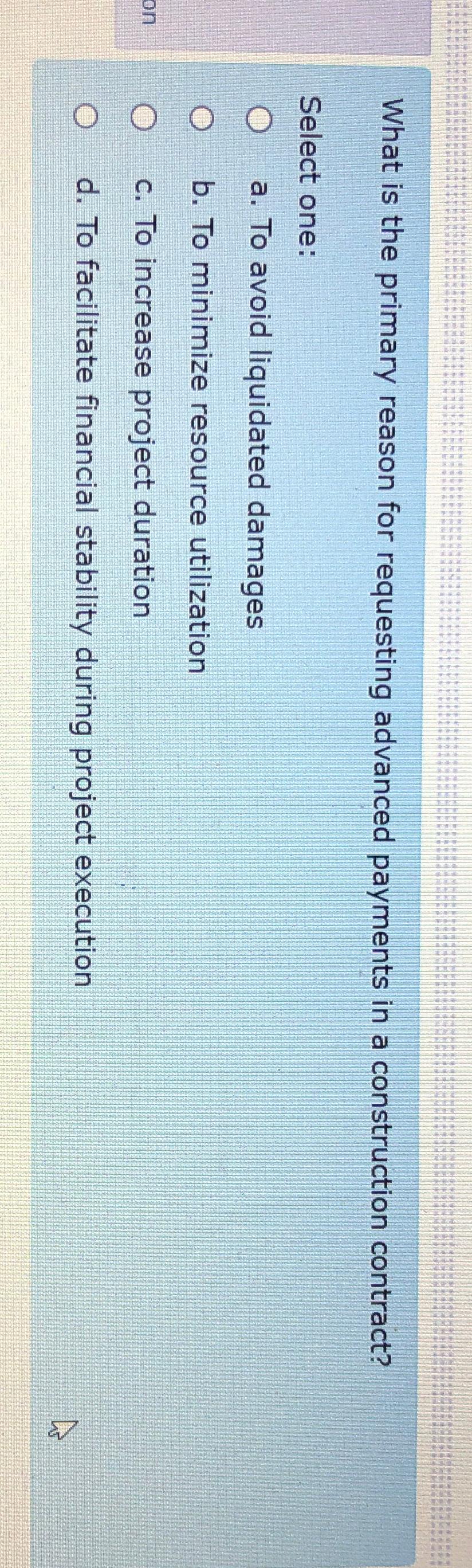 What is the primary reason for requesting