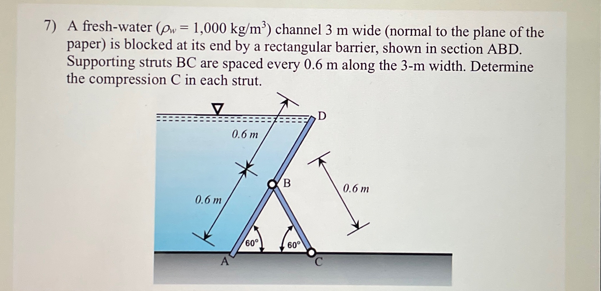 A fresh - water ) = ( 1 , 0 0 0 k g m 3 channel 3