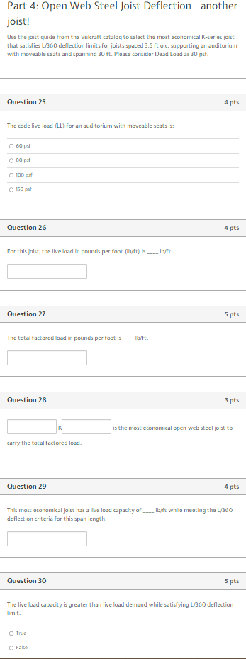 joist! Use the joist guide from the Vukraft