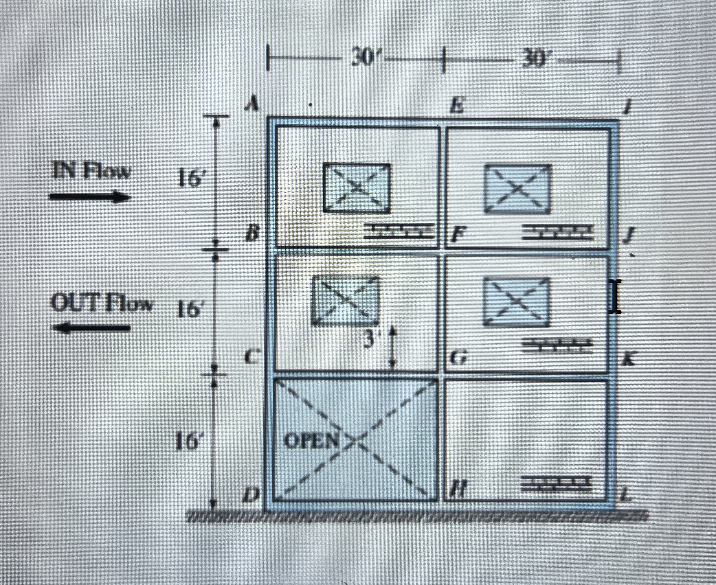 Consider the building in the figure below, which