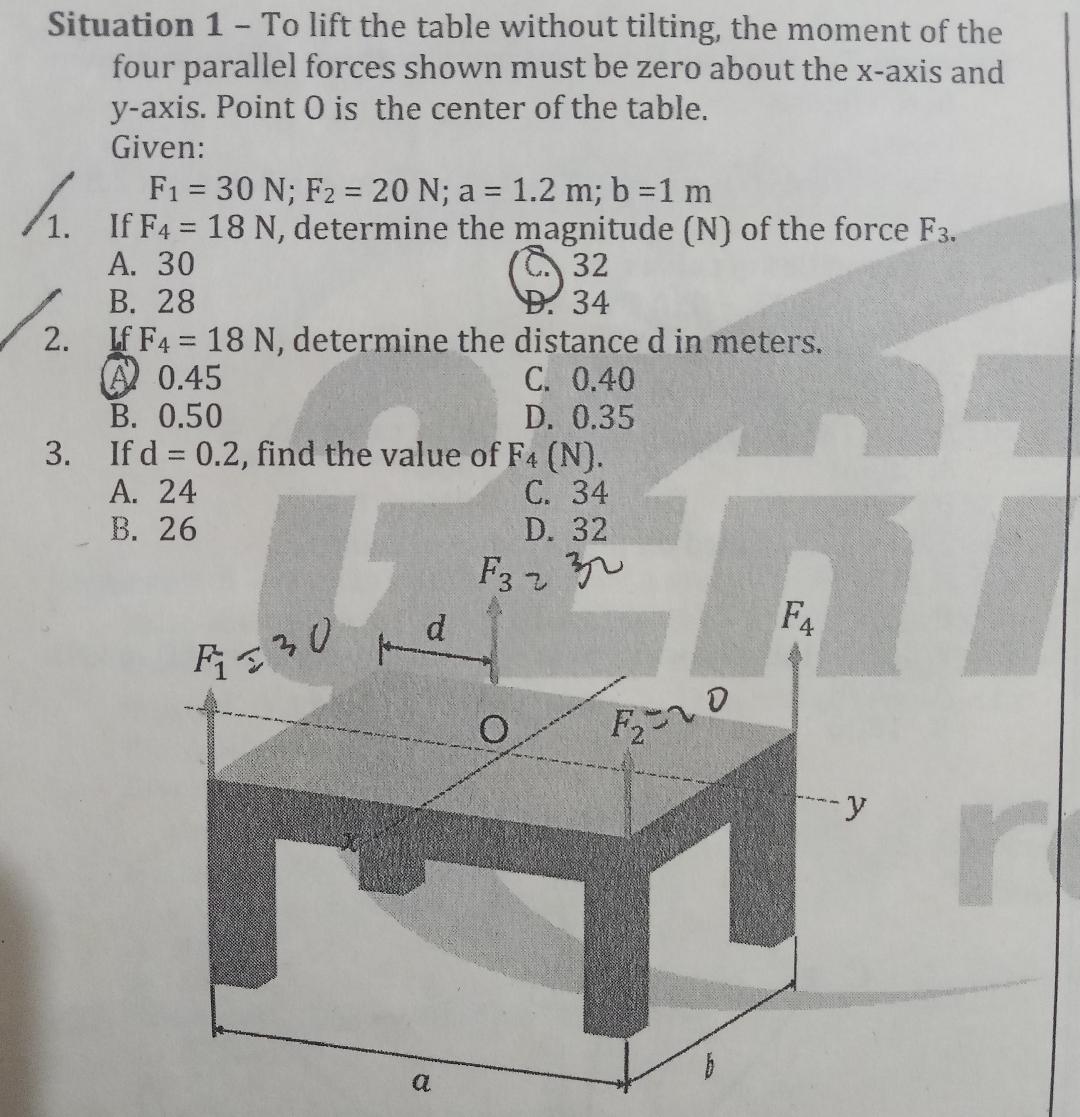solve problem number 3 only the correct answer is