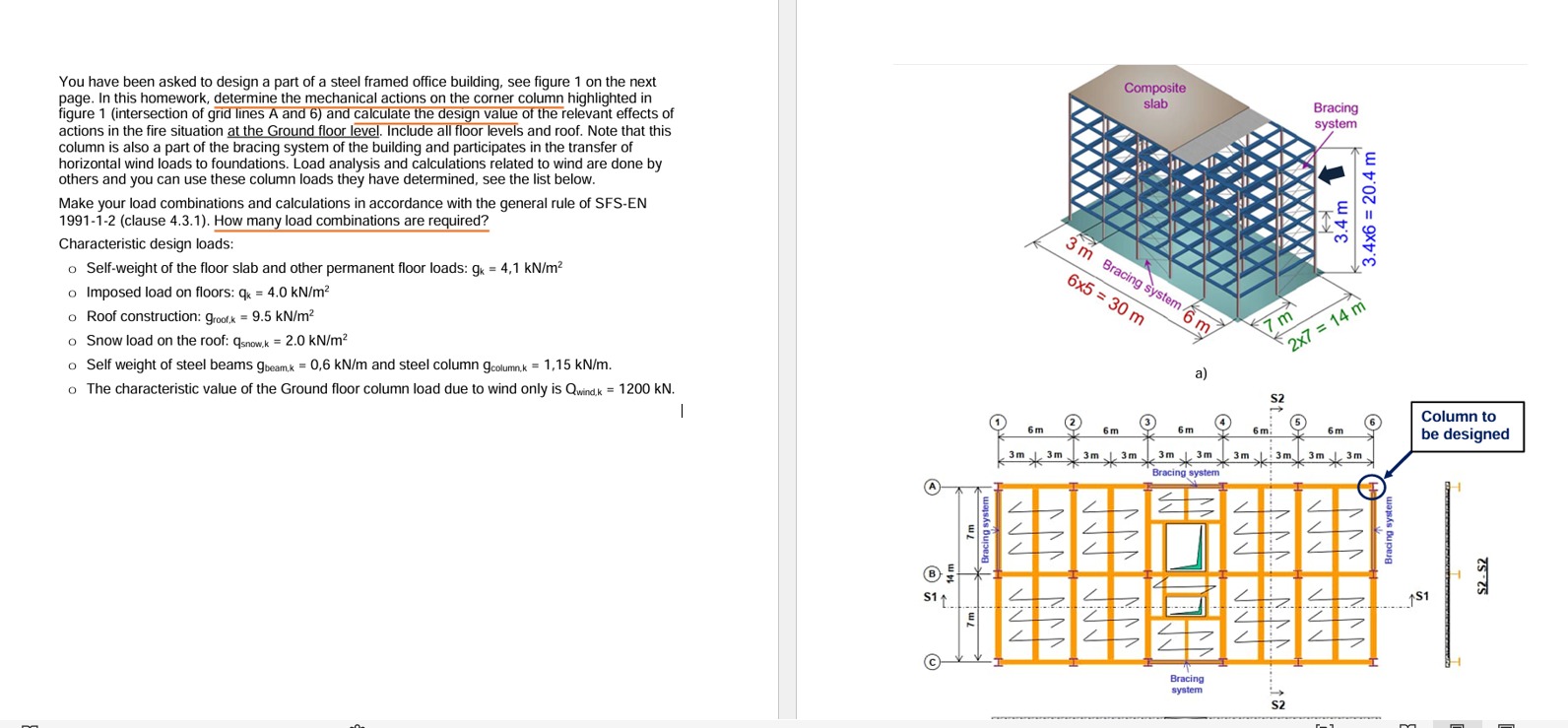 You have been asked to design a part of a steel