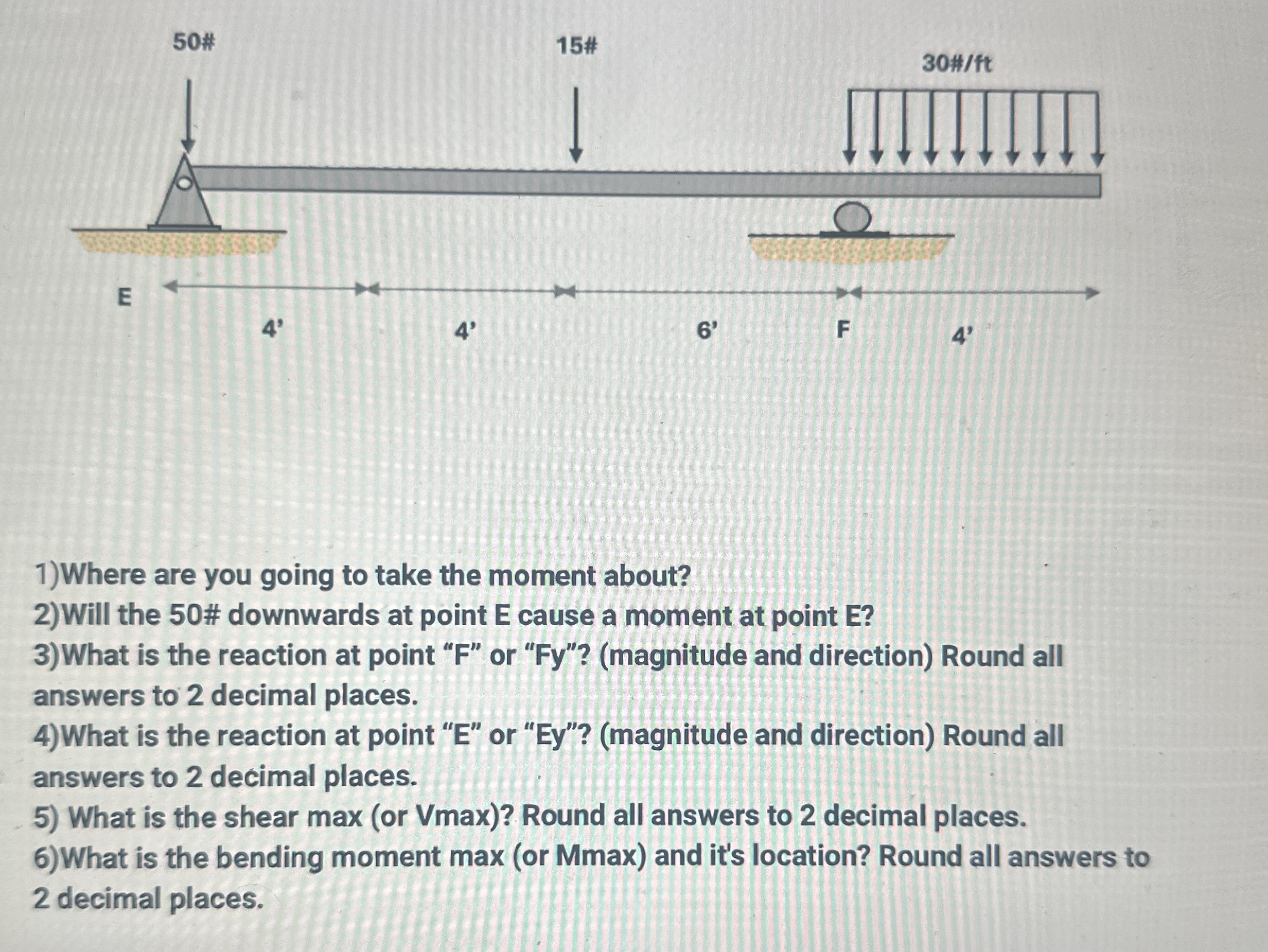 Where are you going to take the moment about?