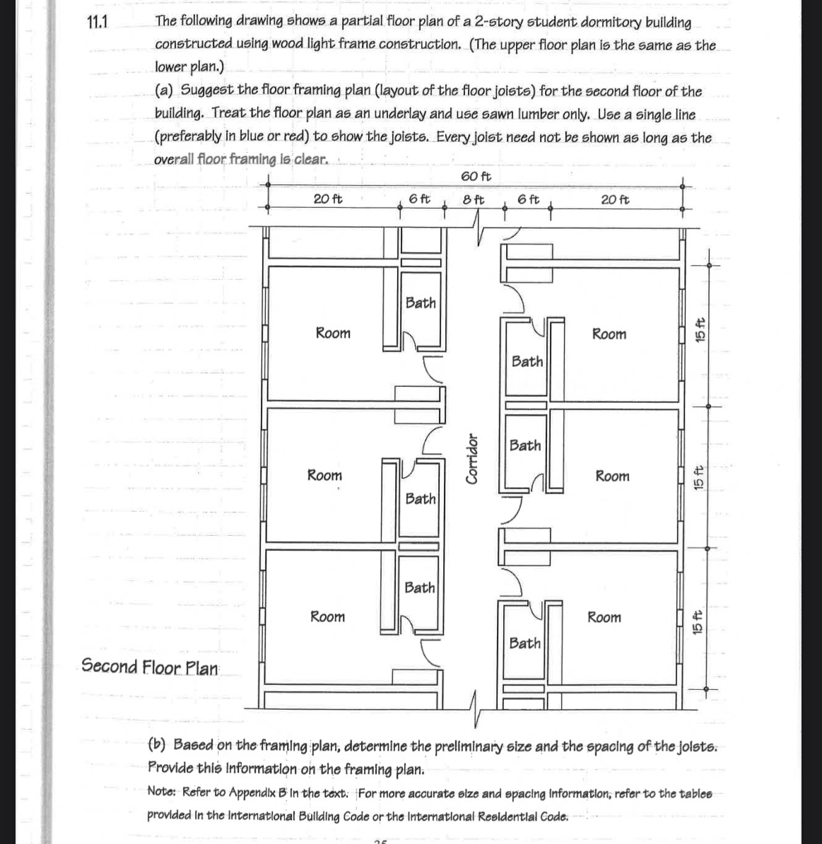 1 1 . 1 The following drawing shows a partial
