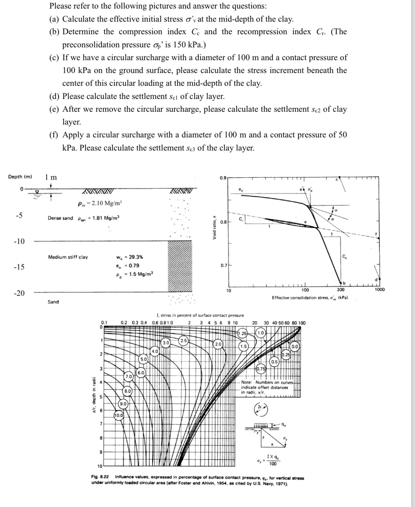 Soil Mechanics. Consolidation. Please refer to