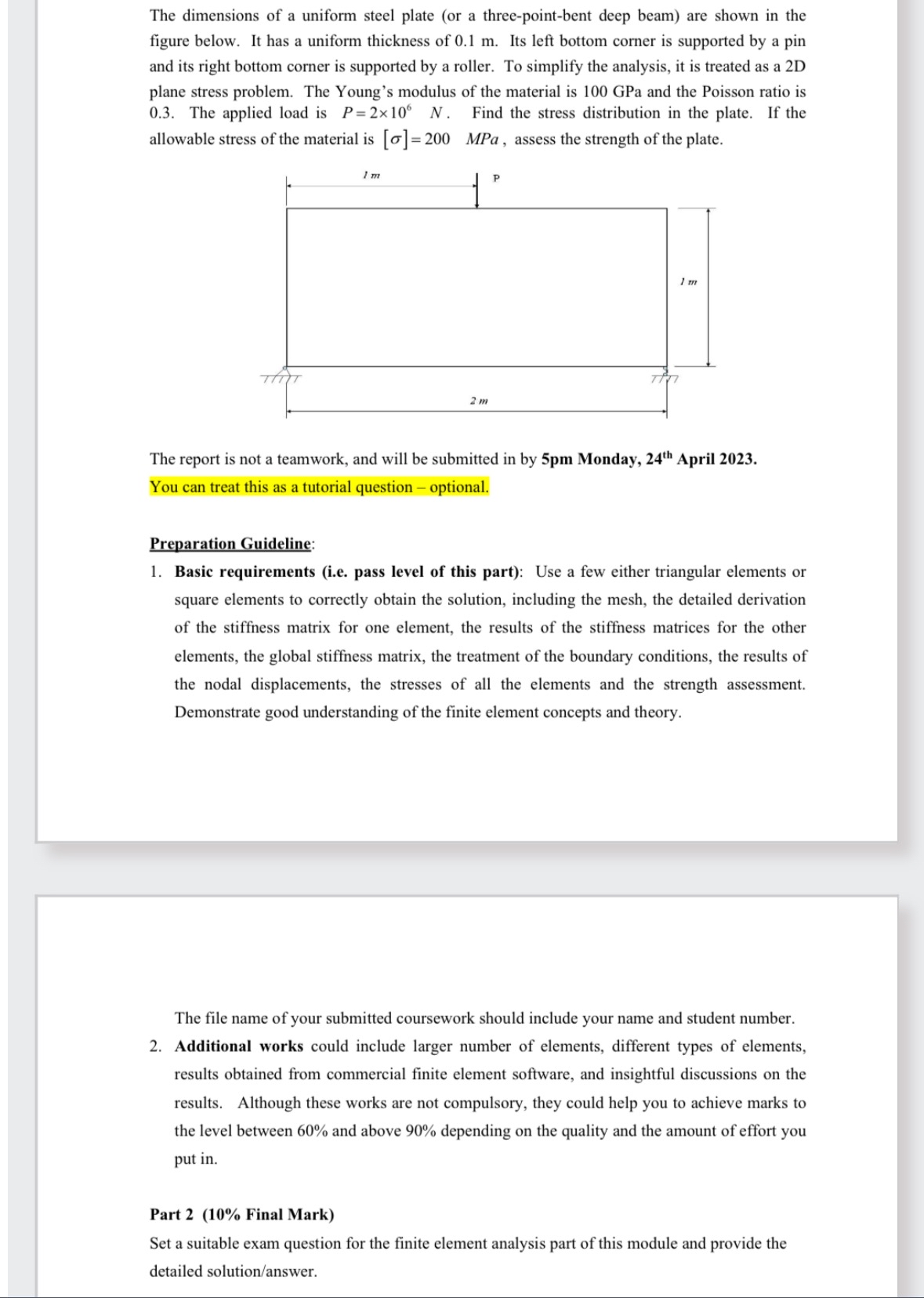 The dimensions of a uniform steel plate ( or a