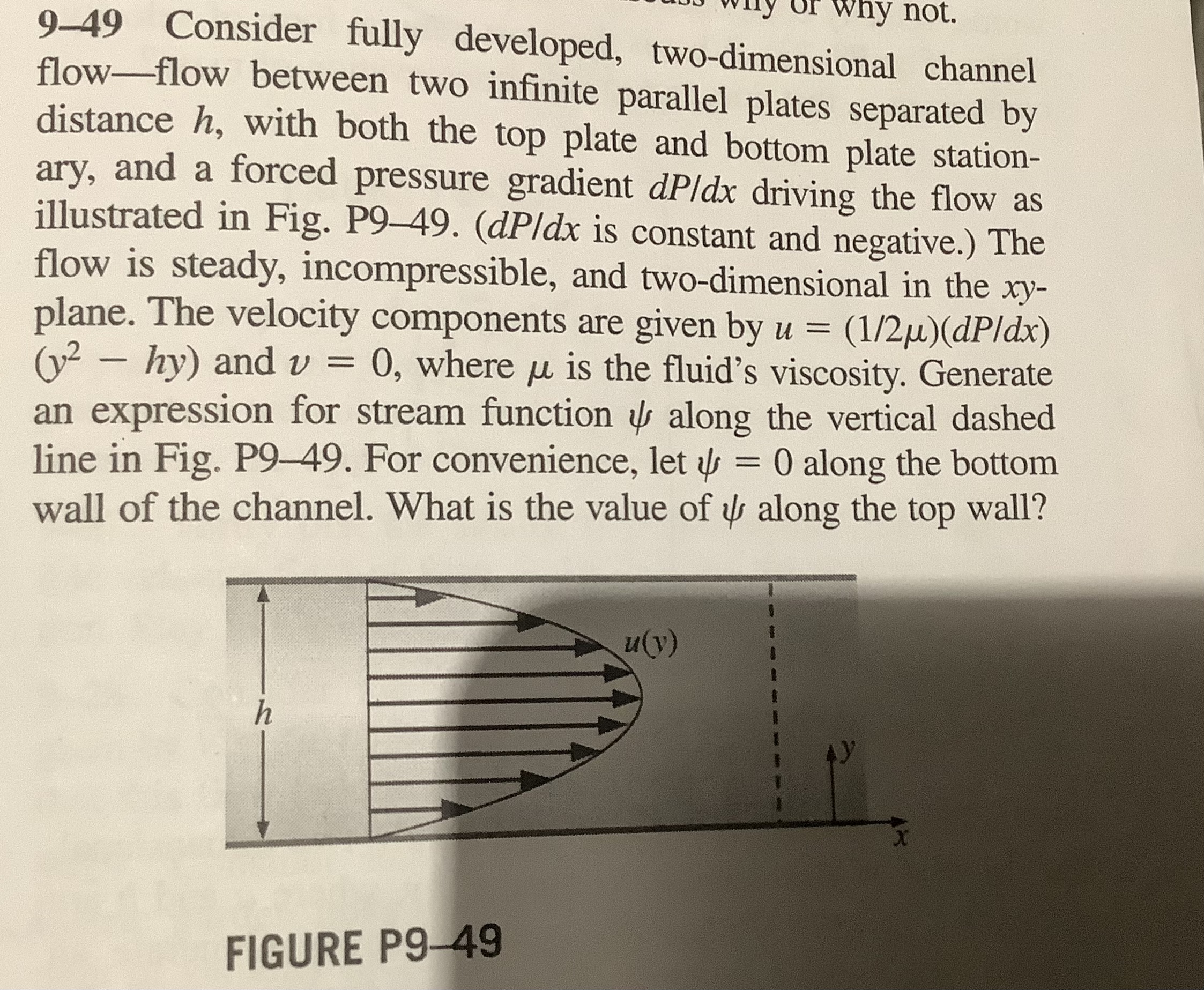 9 - 4 9 Consider fully developed, two -