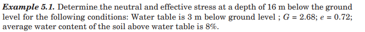 Example 5 . 1 . Determine the neutral and