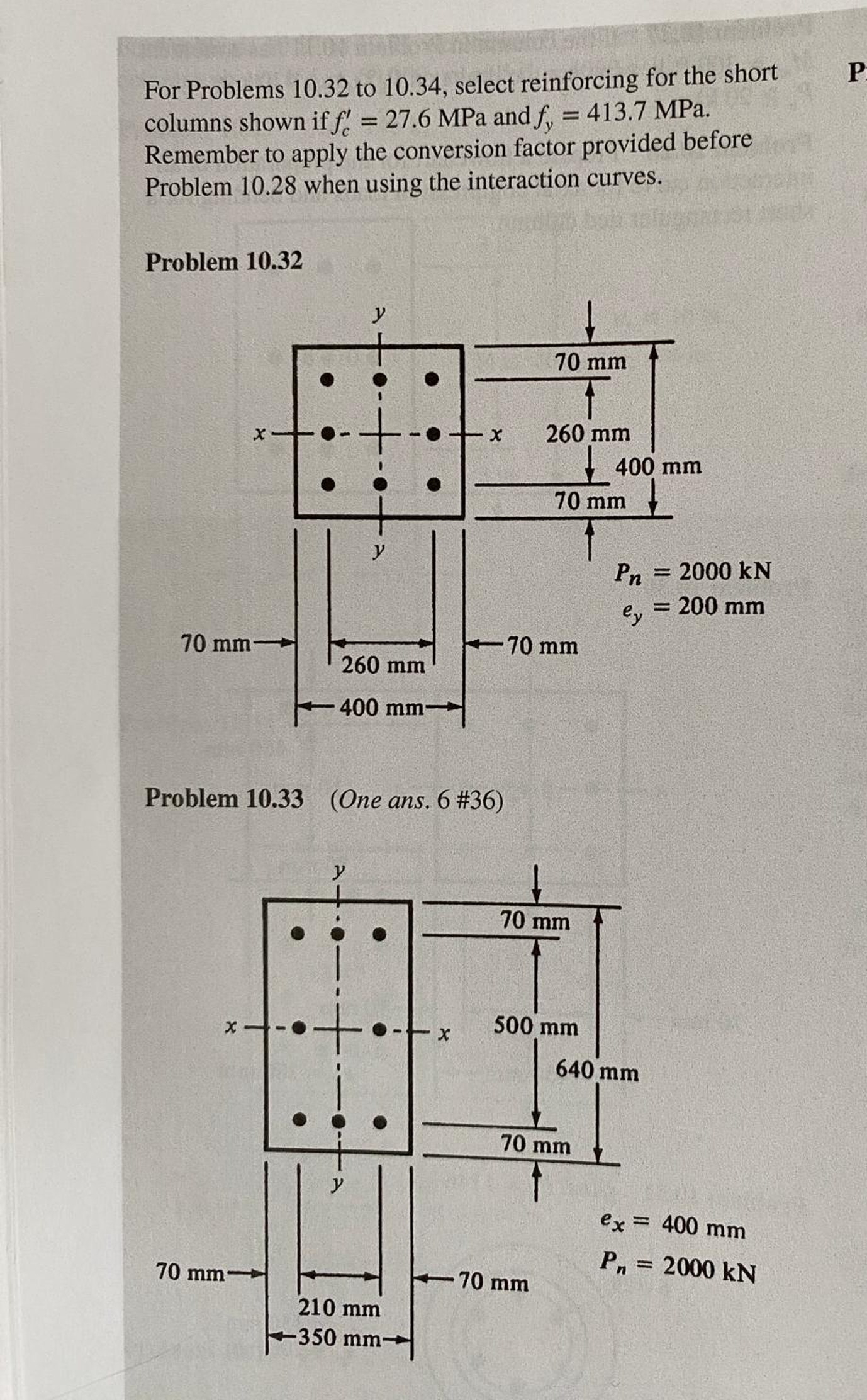 For Problems 1 0 . 3 2 to 1 0 . 3 4 , select