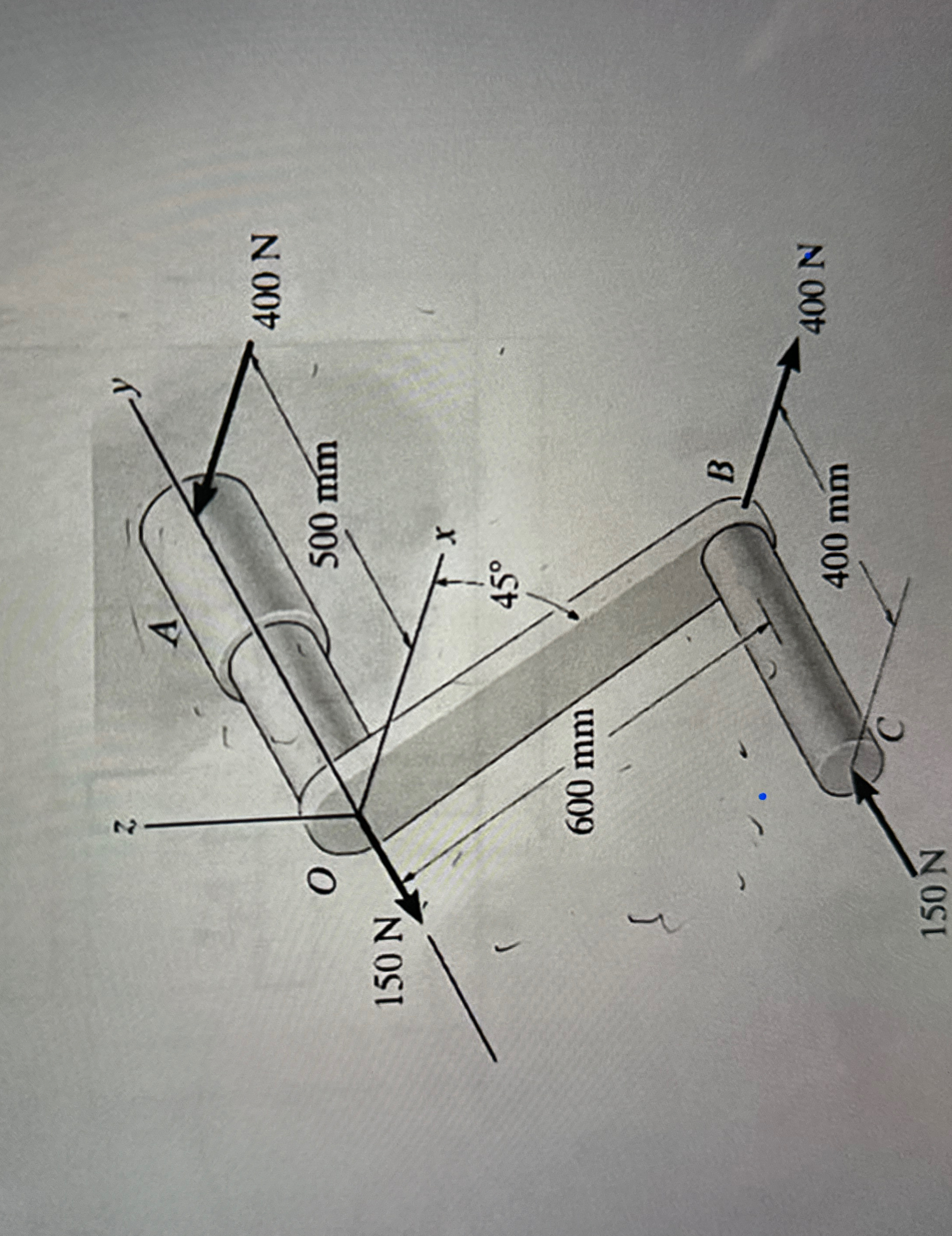 Calculate the couple moment for the picture