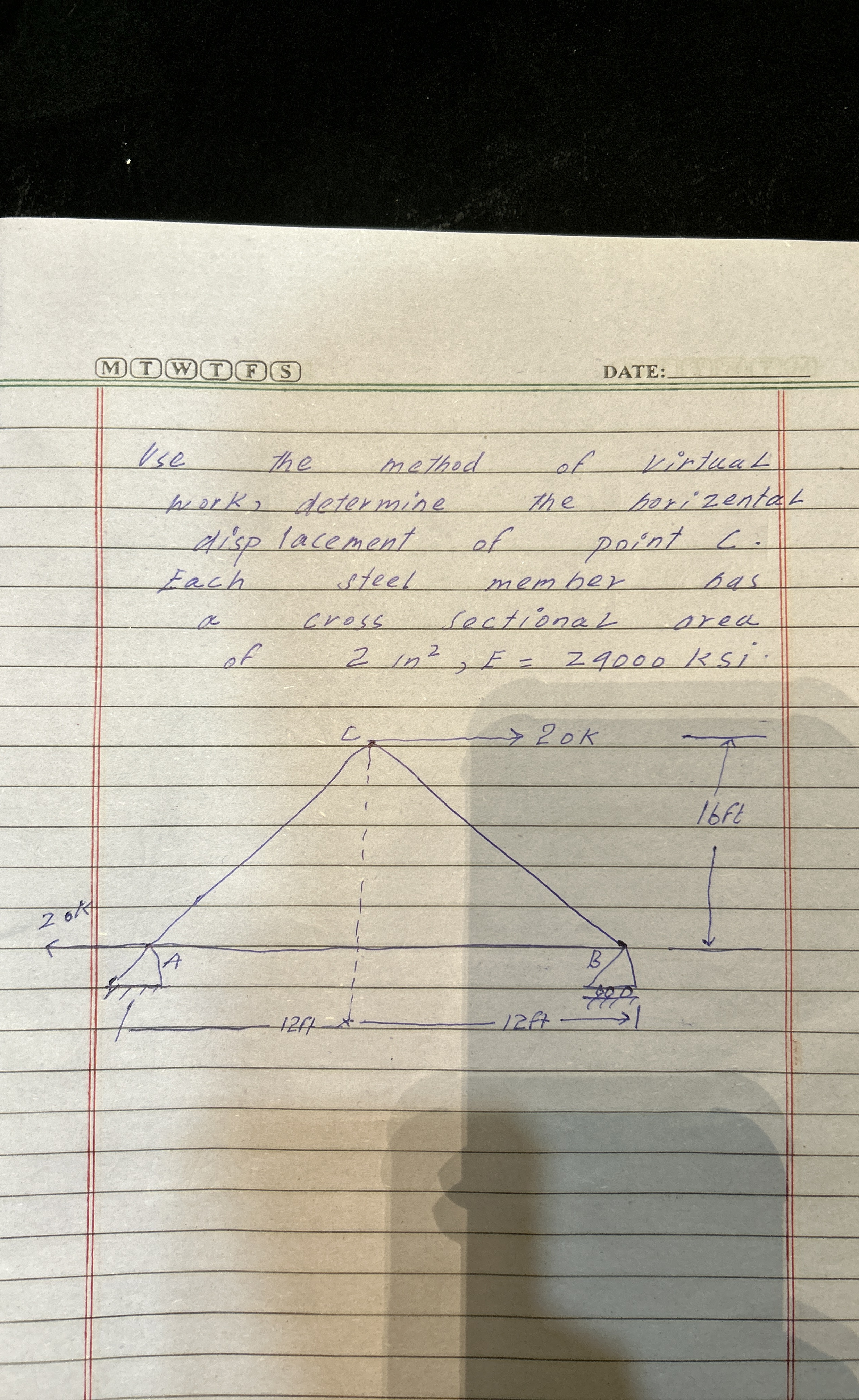 ( M ) DATE: Use the method of virtua ? ? ? work,