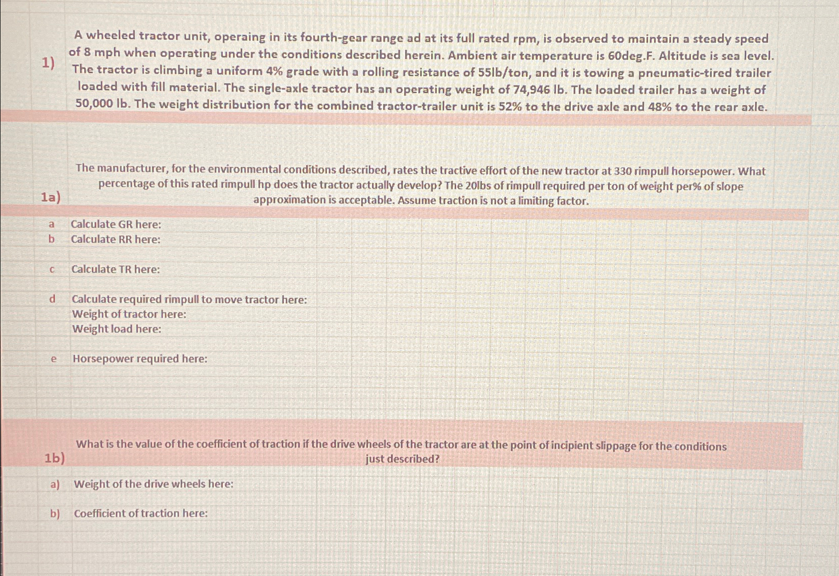 A wheeled tractor unit, operaing in its fourth -