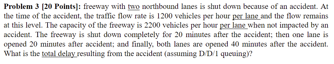 freeway with two northbound lanes is shut down