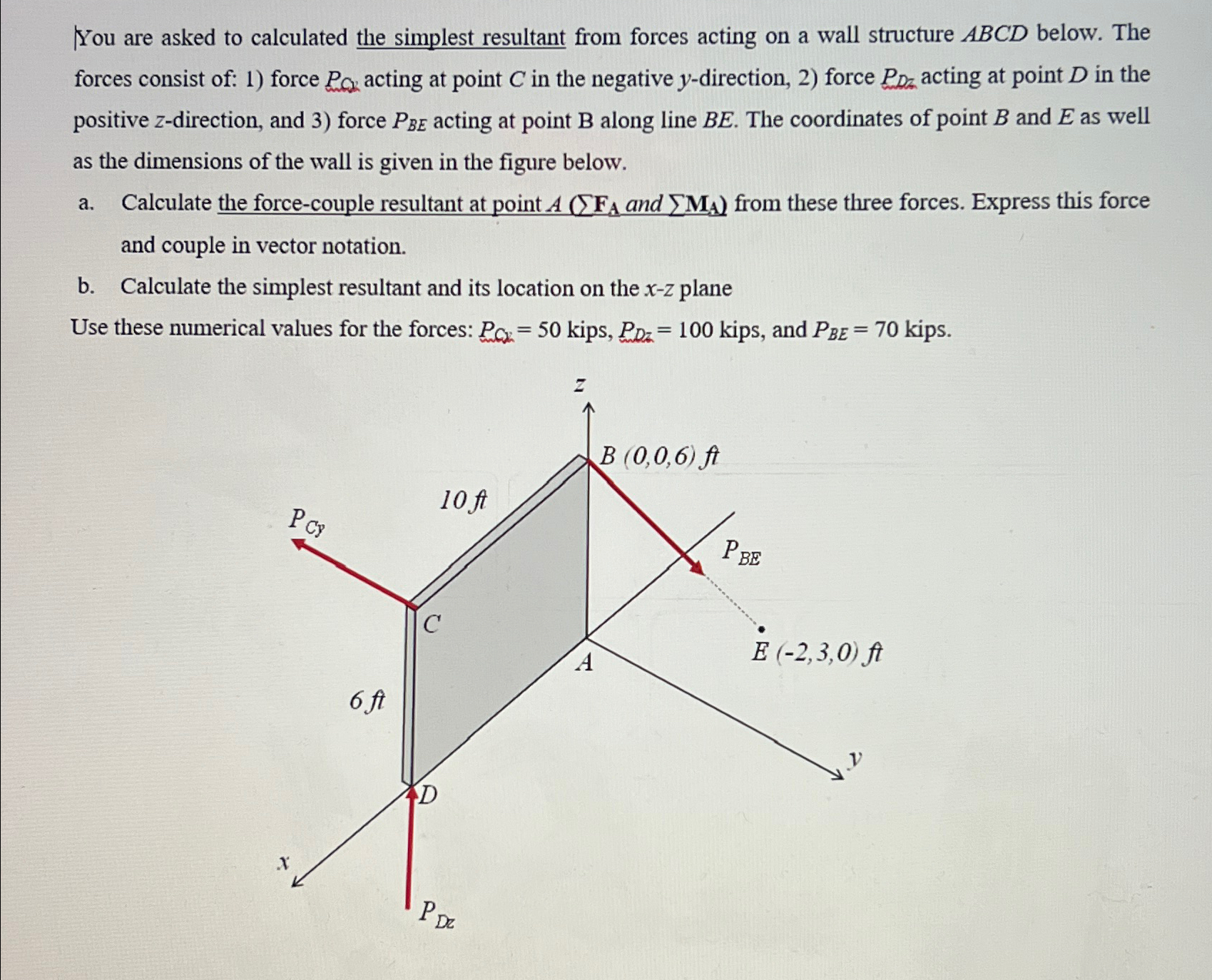 You are asked to calculated the simplest