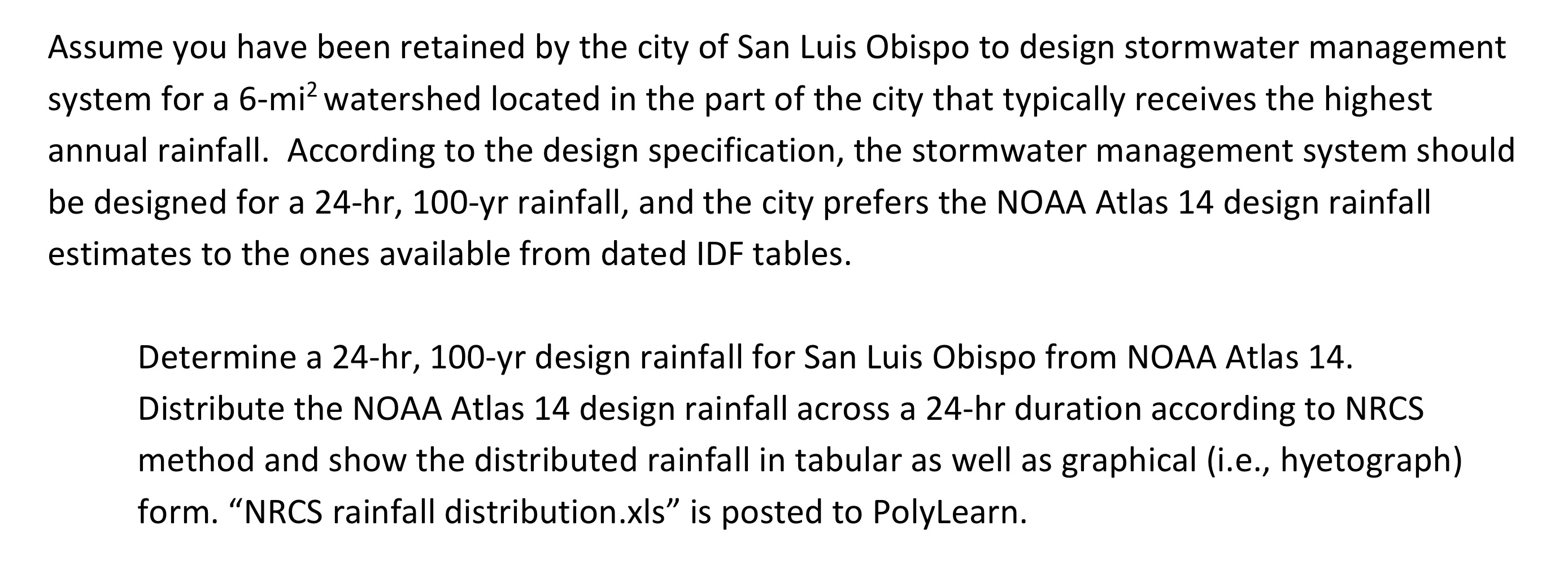 Assume you have been retained by the city of San