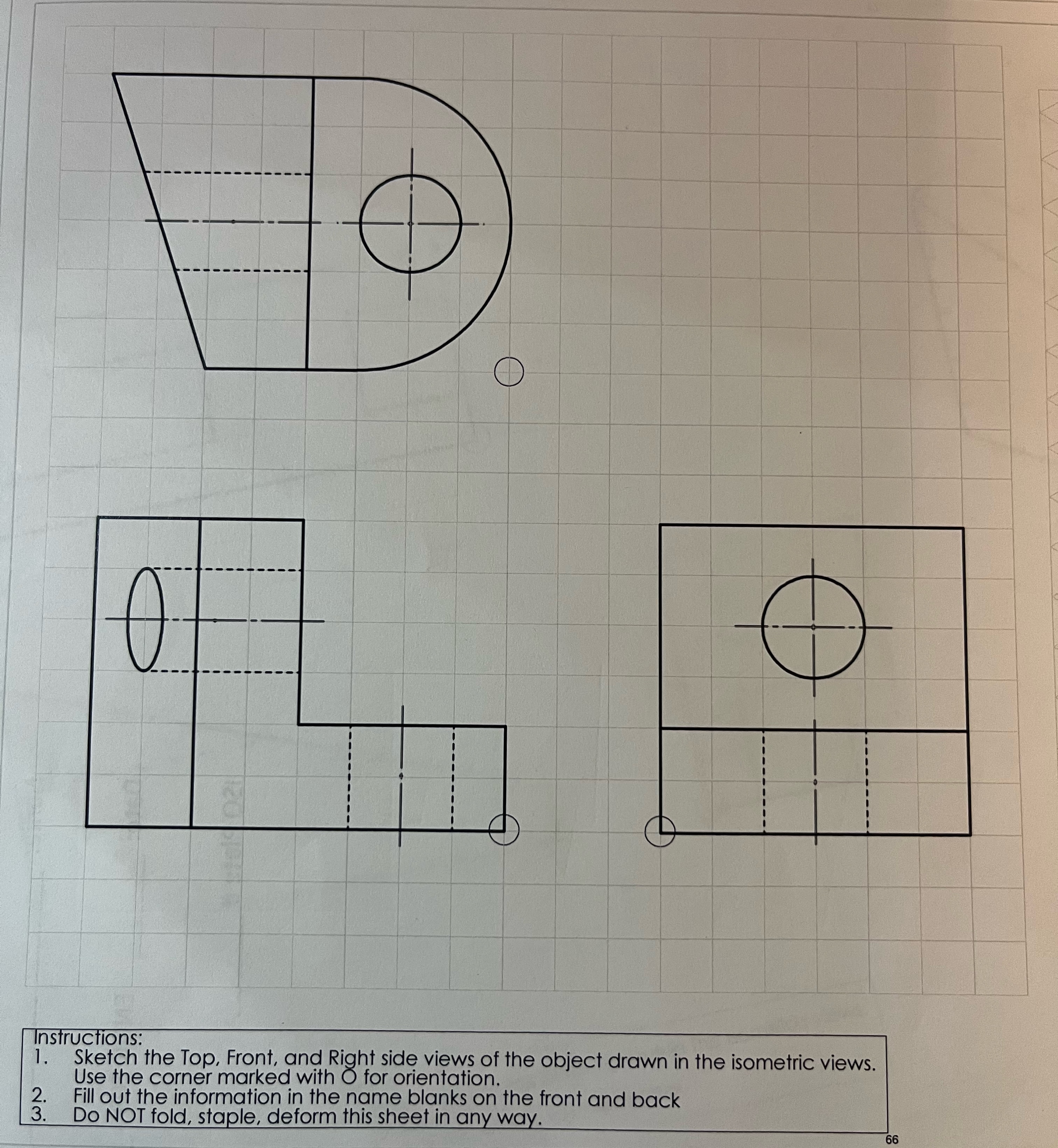 Draw isographic image based on orthographic