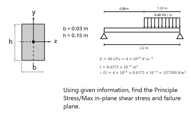 Using given information, find the Principle