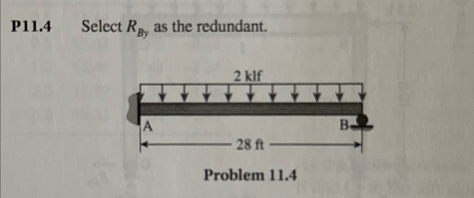 P 1 1 . 4 Select R B y as the redundant. Problem