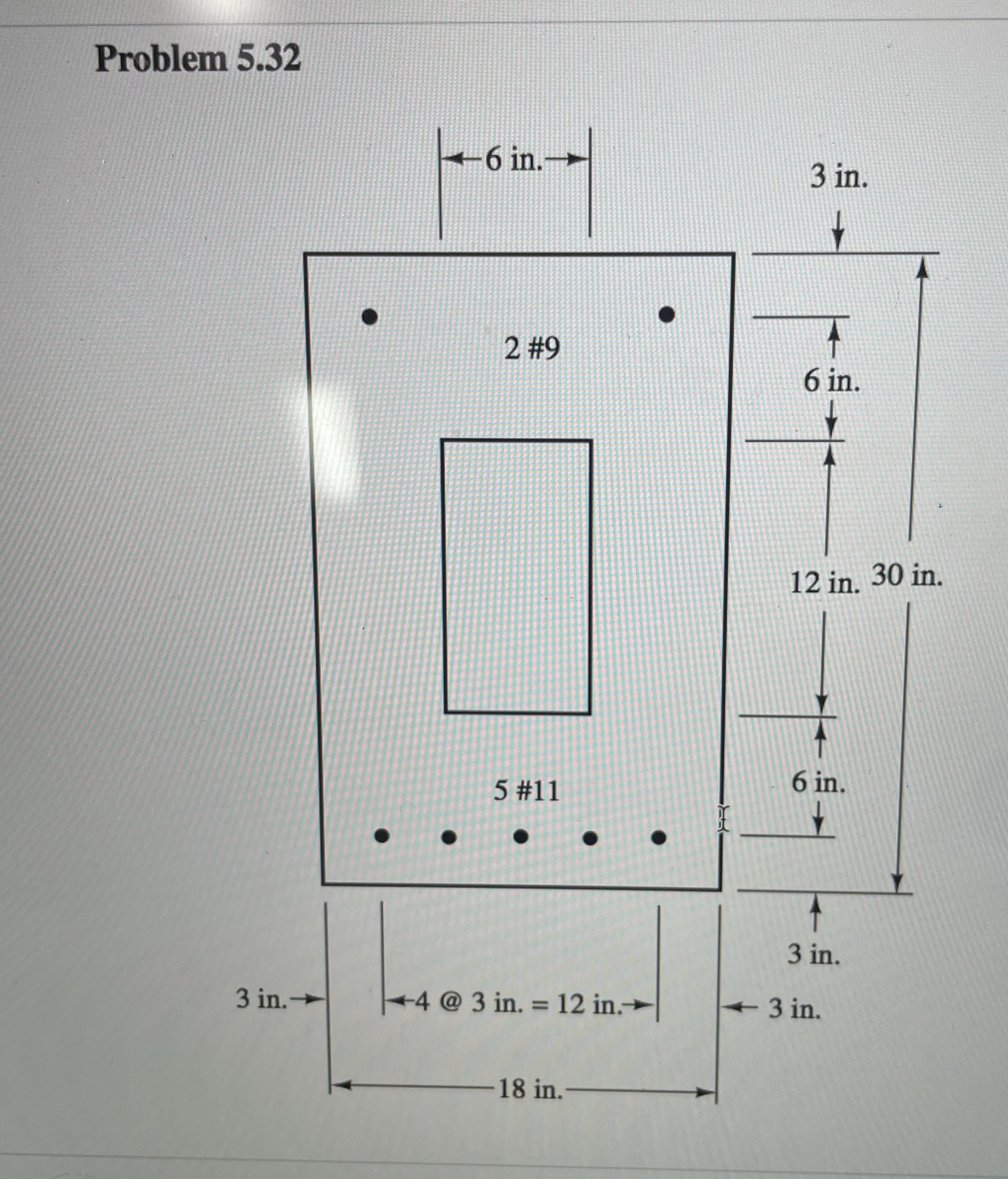 Problem 5 . 3 2 Analysis of Doubly Reinforced