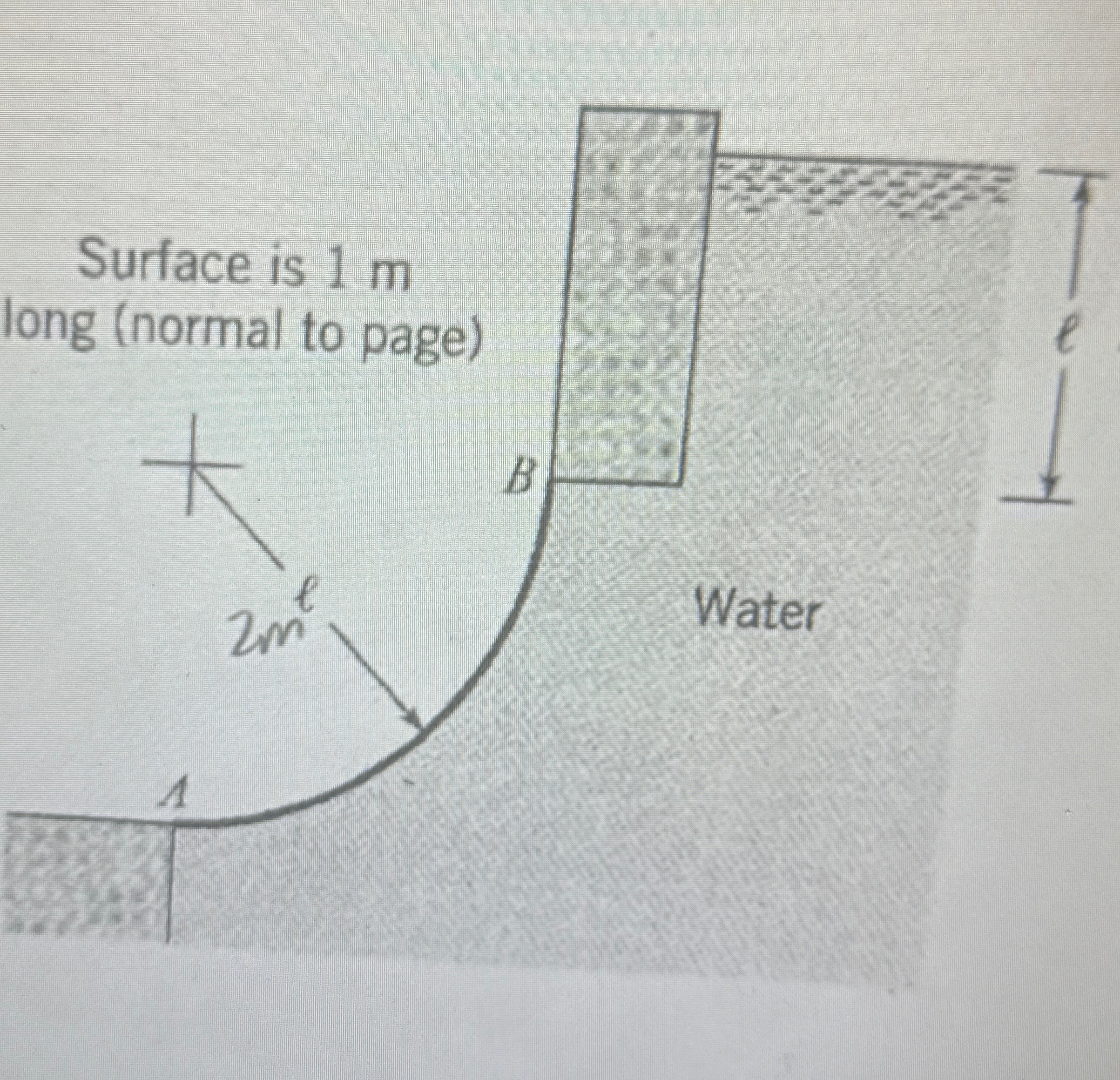Assuming a distance l = 2 m , determine the