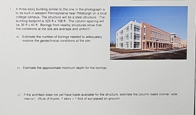 A three - story building similar to the one in