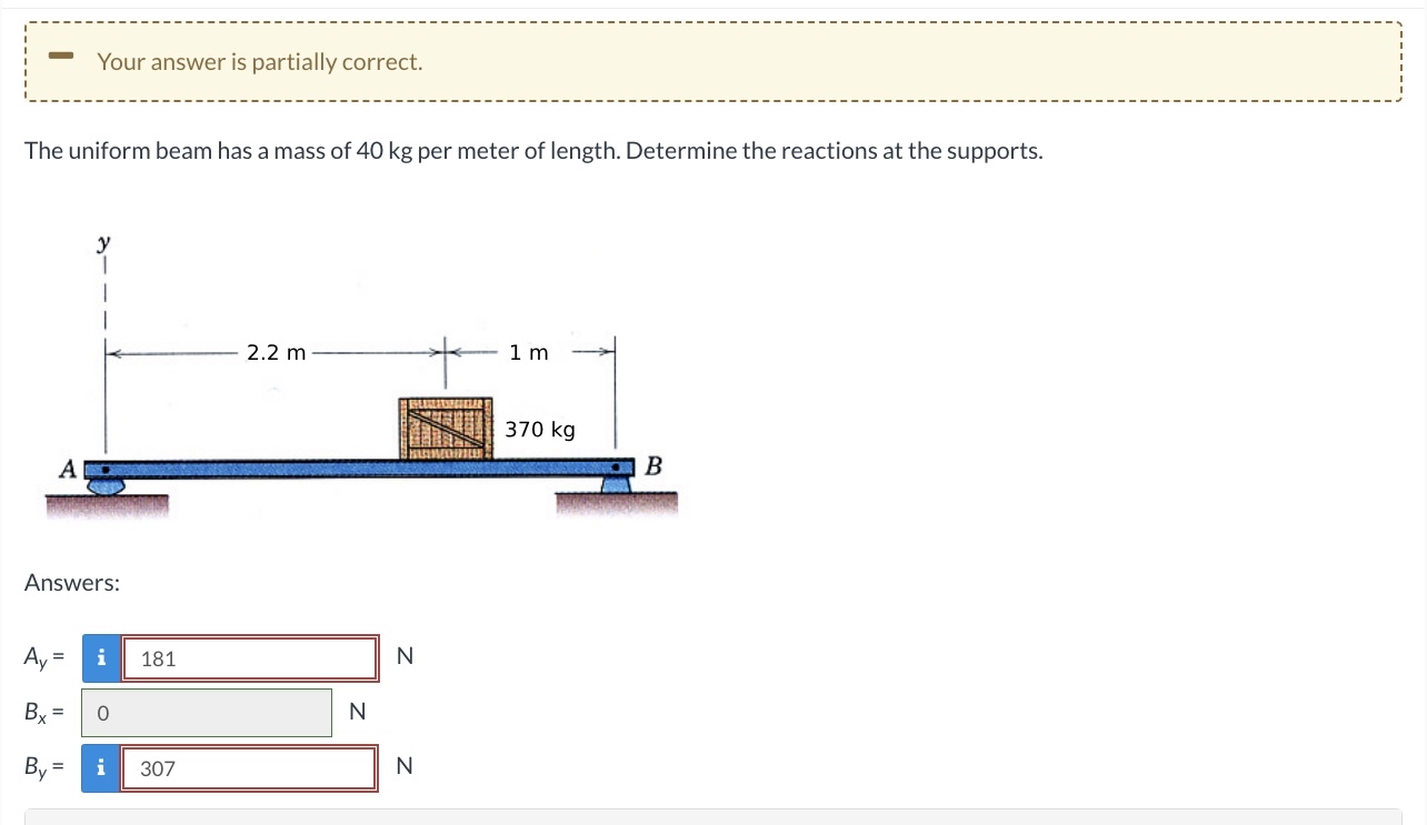 Your answer is partially correct. The uniform