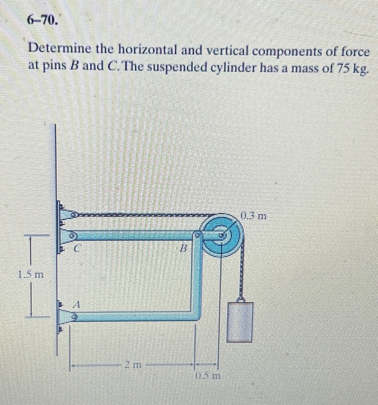 6 - 7 0 . Determine the horizontal and vertical