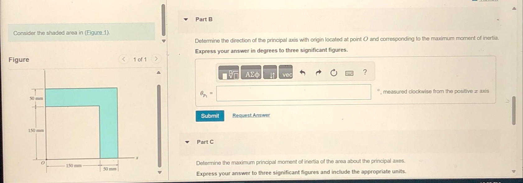 Consider the shaded area in ( Figure 1 ) . Figure