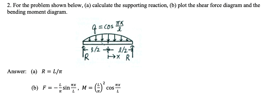 For the problem shown below, ( a ) calculate the