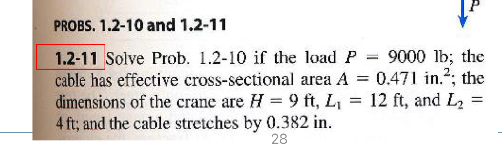 PROBS. 1 . 2 - 1 0 and 1 . 2 - 1 1 Solve Prob. 1