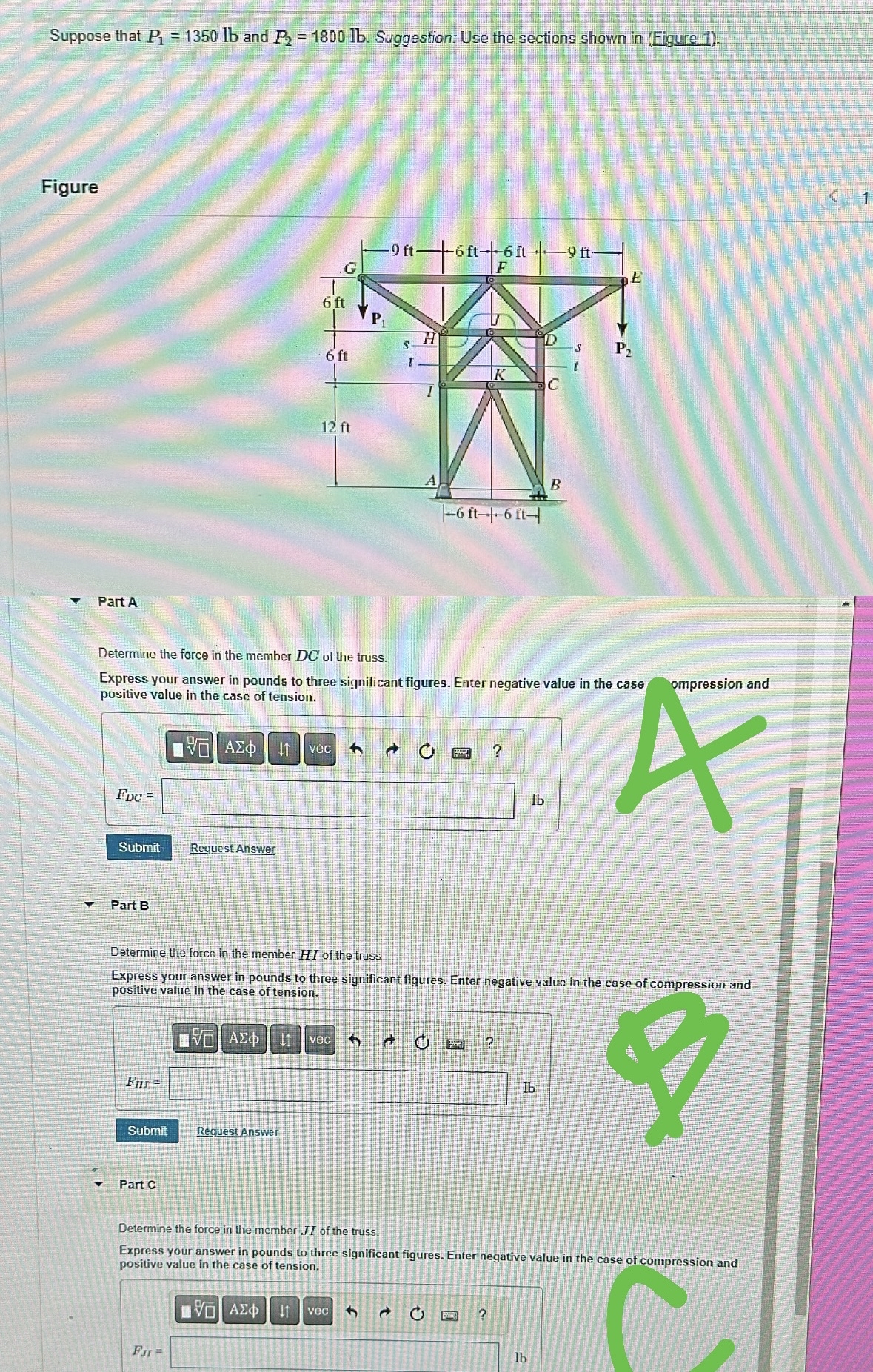 Suppose that P 1 = 1 3 5 0 l b and P 2 = 1 8 0 0