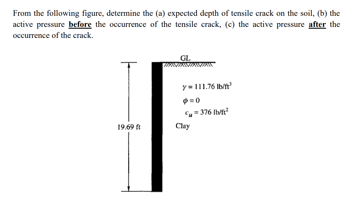 From the following figure, determine the ( a )