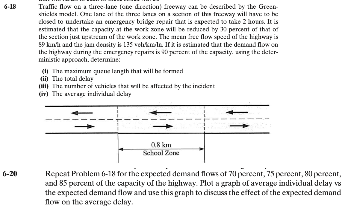 ONLY SOLVE 6 - 2 0 ! Repeat Problem 6 - 1 8 for