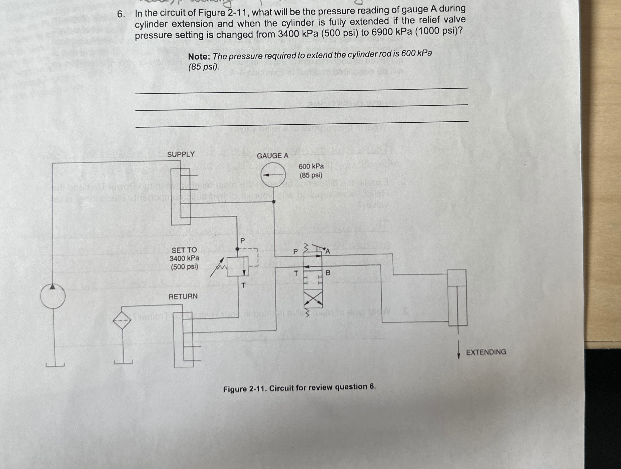 In the circuit of Figure 2 - 1 1 , what will be