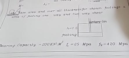 The sase area and over all thicknessfor shown