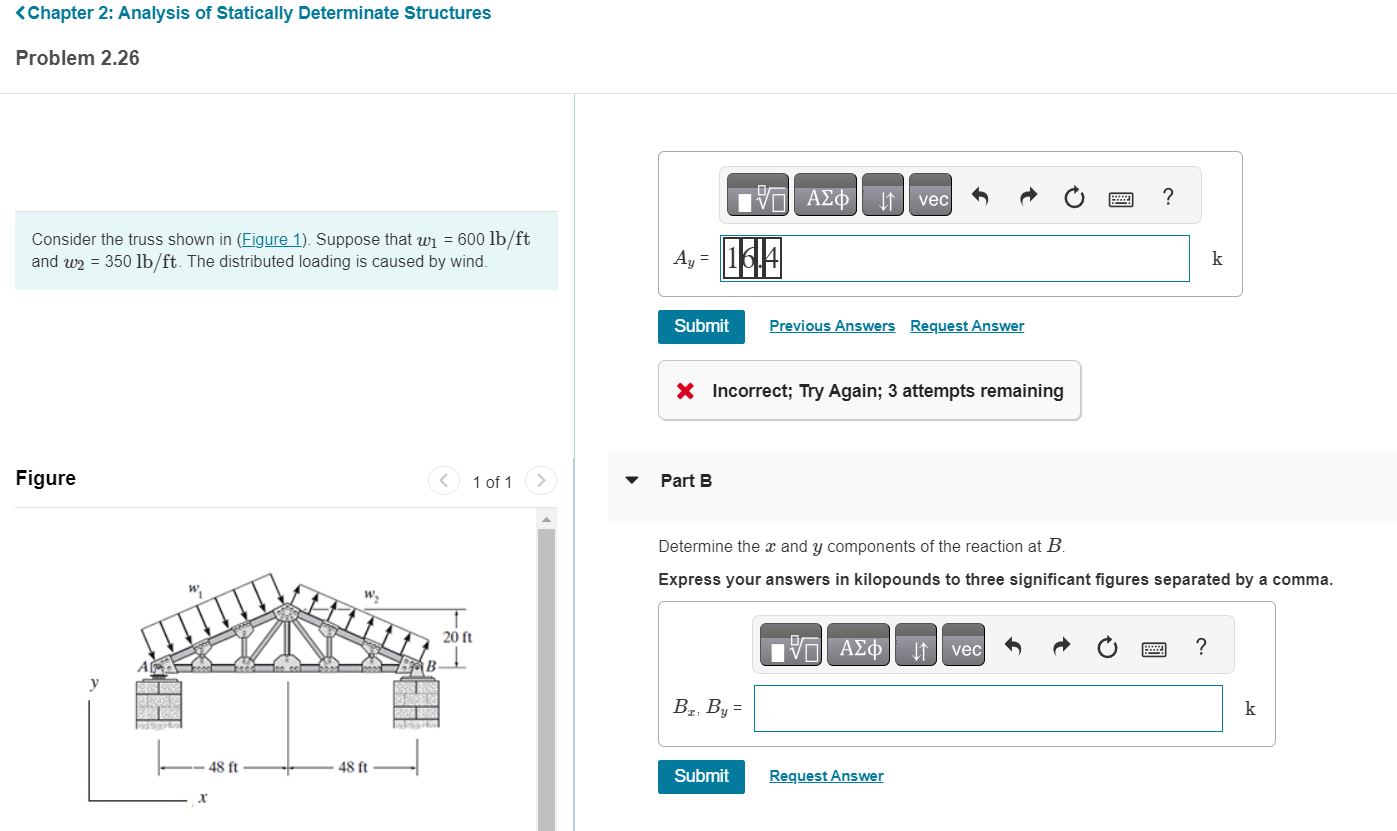Problem 2 . 2 6 Consider the truss shown in (