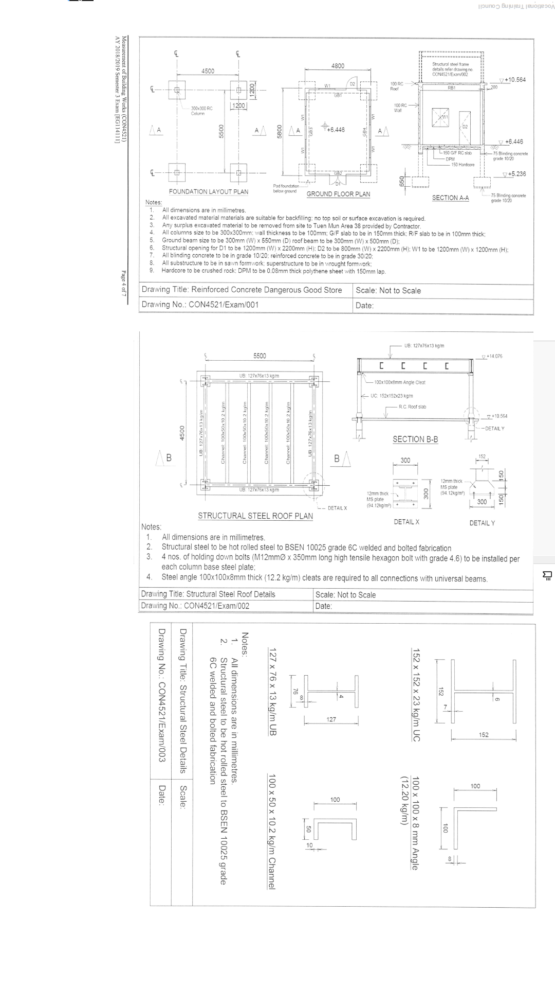 BQ Preparation for RC Dangerous Goods Store With