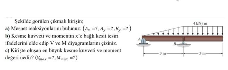 ekilde g r len kmal kiri in; a ) Mesnet