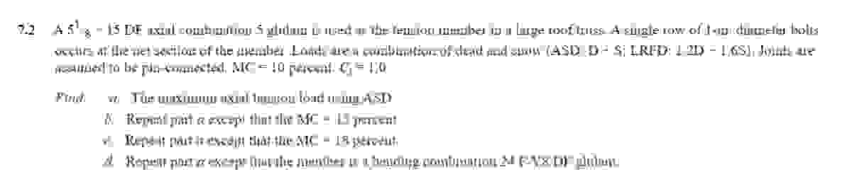 A 5 1 / 8 \ times 1 5 DF axial combination 5